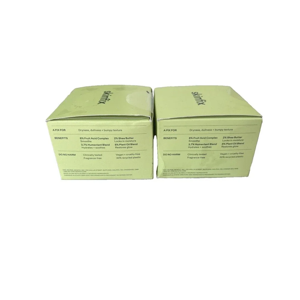 SKINFIX LOT OF 2 Resurface+ AHA /BHA Renewing Body Cream 10 oz  NEW SEALED